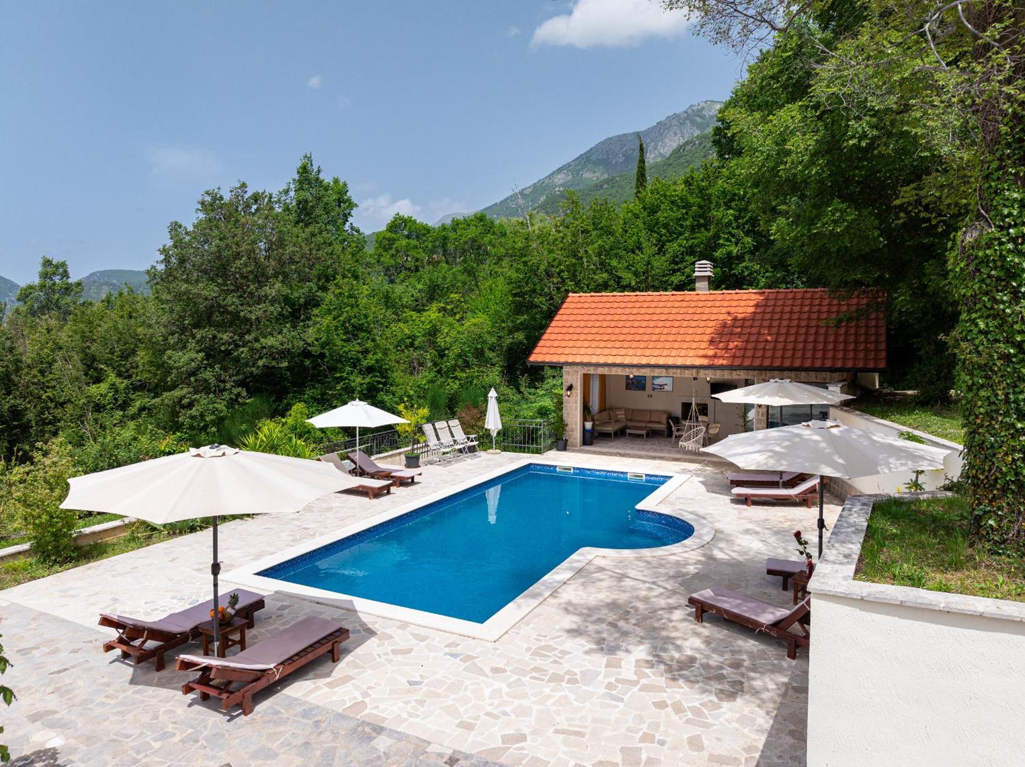 Sunset & Sunrise Villas In Stanisici-Two Villas With Common Pool Budva Exteriér fotografie